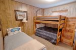 Great Kids` Room with Bunk and Twin Beds